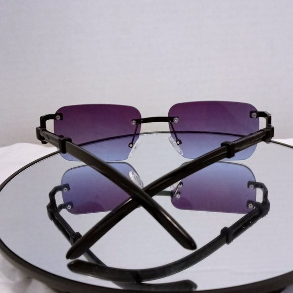 Glam Sunglasses - Blue Black